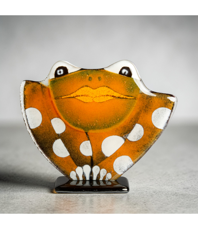 Studio Habrat Frosch aus Glas