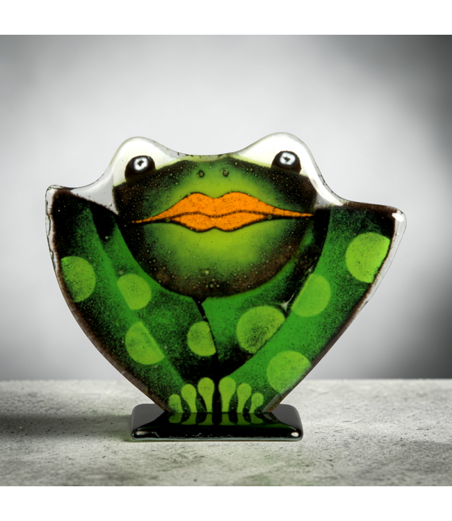 Studio Habrat Frosch aus Glas