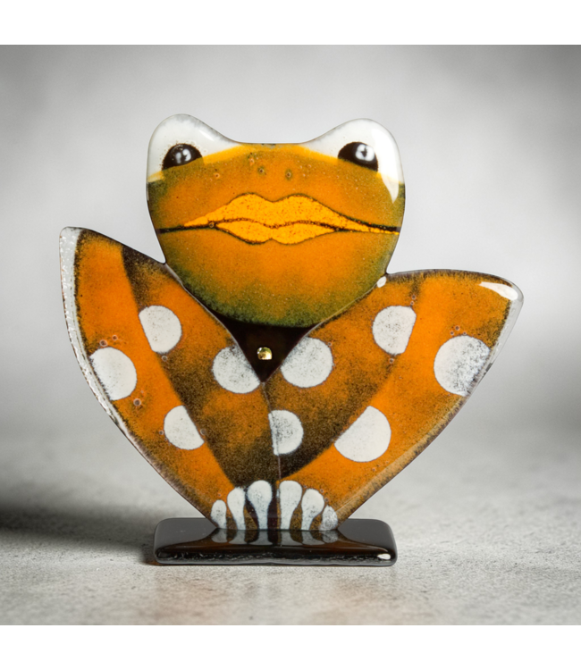 Studio Habrat Frosch aus Glas