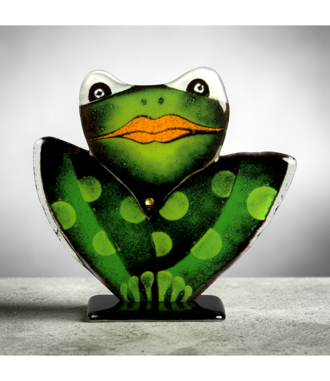 Studio Habrat kikker van glas