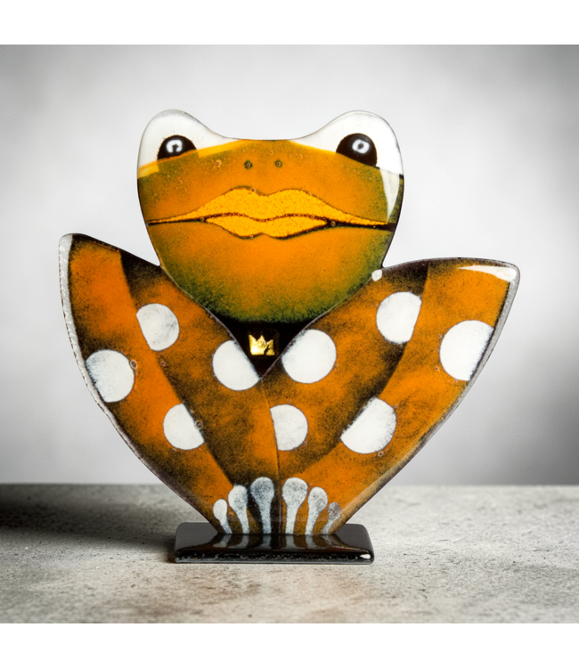 Studio Habrat Frosch aus Glas