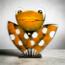 Studio Habrat Frosch aus Glas