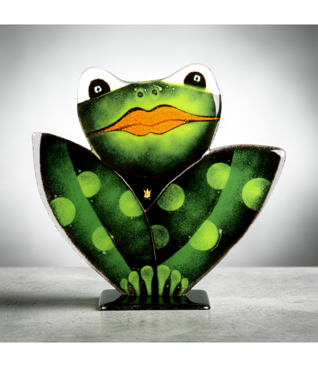 Studio Habrat Frosch aus Glas