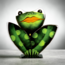Studio Habrat Frosch aus Glas