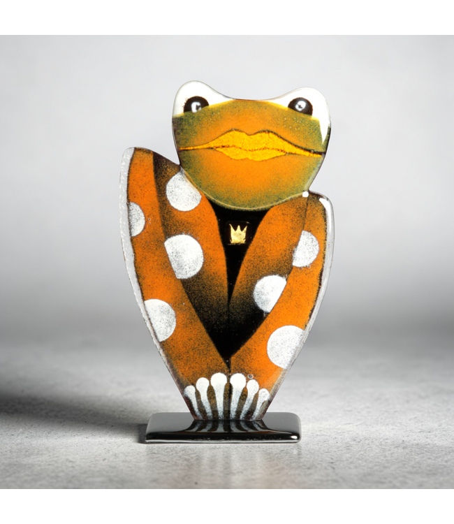 Studio Habrat Frosch aus Glas