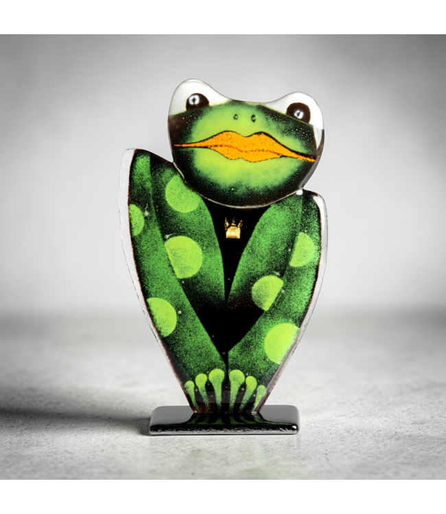 Studio Habrat Frosch aus Glas