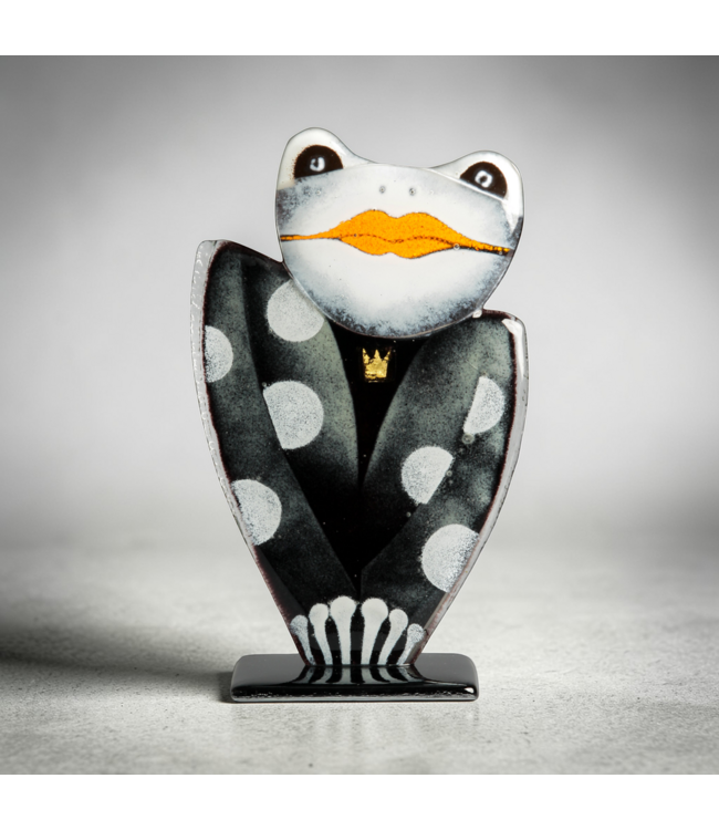 Studio Habrat Frosch aus Glas