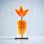 Glass Studio Habrat - Glazen Weidebloem 20cm