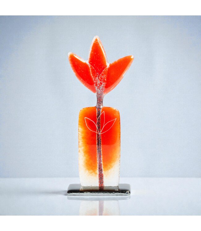 Glass Studio Habrat - Glas-Wiesenblume 20cm