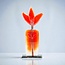 Glass Studio Habrat - Glas-Wiesenblume 20cm