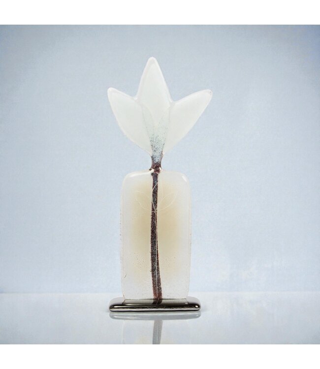 Glass Studio Habrat - Glazen Weidebloem 20cm