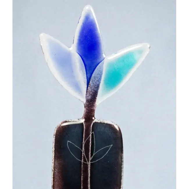 Glass Studio Habrat - Glas-Wiesenblume 20cm