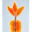 Glass Studio Habrat - Glazen Weidebloem 20cm