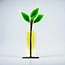 Glass Studio Habrat Habrat - Glazen Weidebloem lime, 29 cm