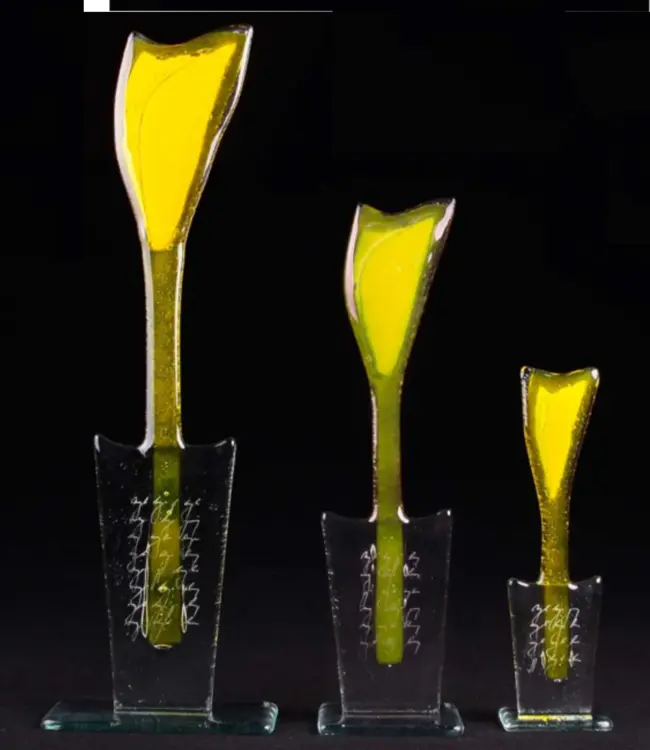 Studio Habrat Tulpe aus Glas