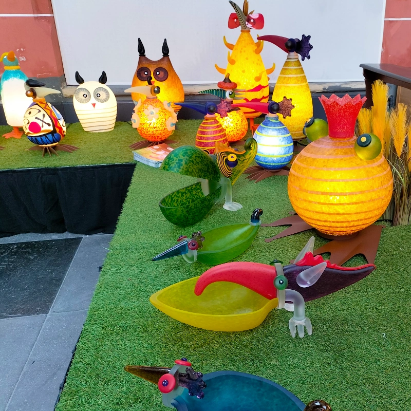 Glaskunst van Glasstudio Borowski