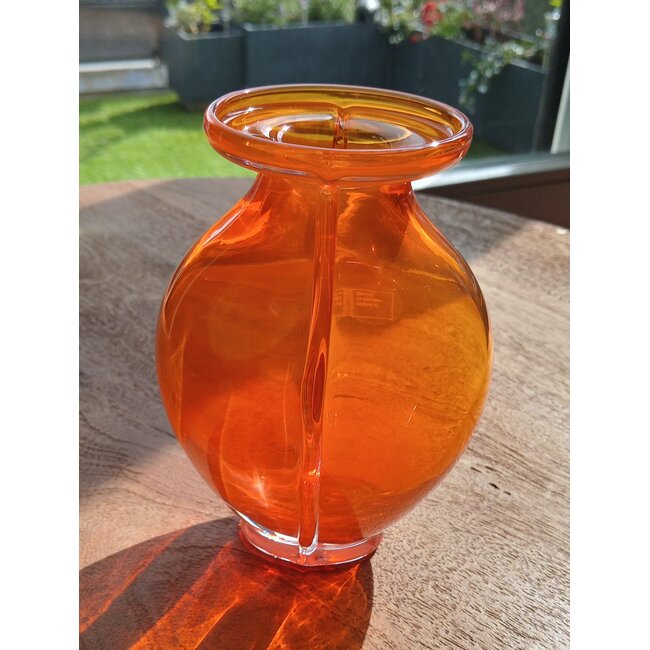 Leerdam Oranje-Vase - Willem Alexander 50 Jahre 2017