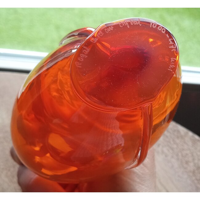 Leerdam Oranje-Vase - Willem Alexander 50 Jahre 2017