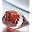 Ozzaro Crystal glaskunst Knot rood/zwart