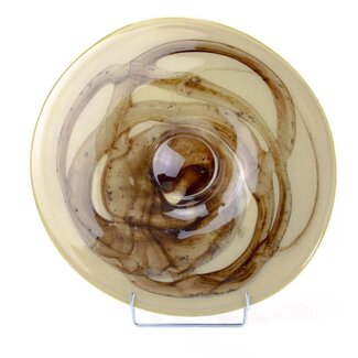 Loranto Glas Loranto glaskunst schaal Duin Ø45cm