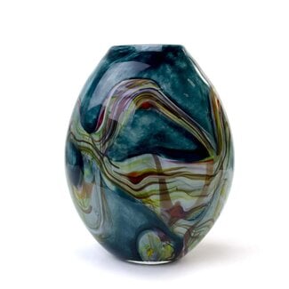 Loranto Glas Loranto vaas Green Life h34cm