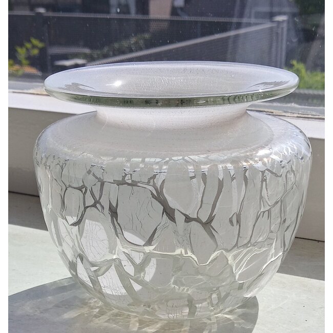 W.J. Rozendaal - Craquelé vaasje 1930
