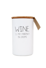 Geurkaars Wit ‘Wine’