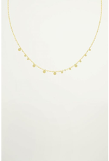 Ketting bolletjes goud