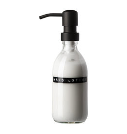 Handlotion glas black 250ml 'hand lotion'