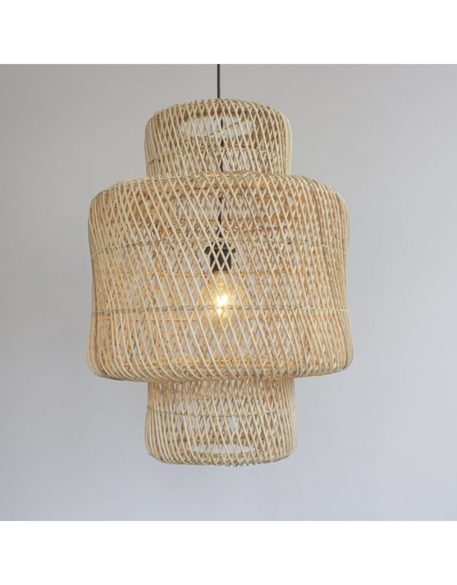 Rotan hanglamp XL