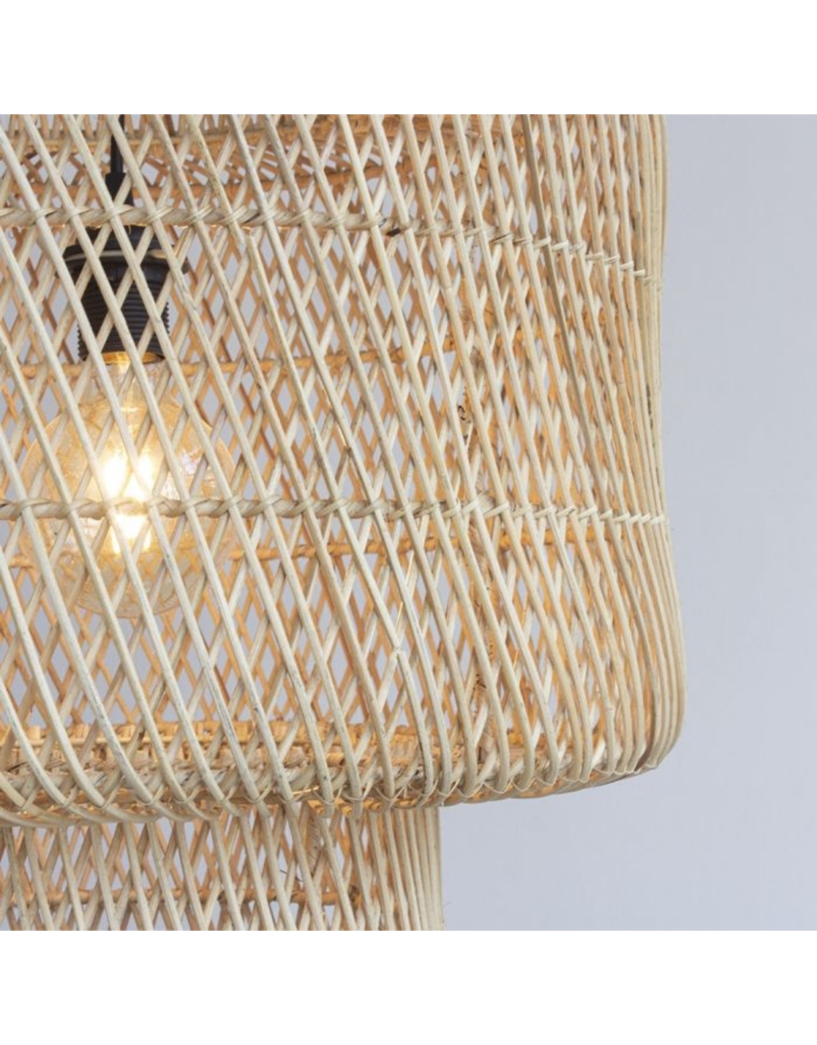 Rotan hanglamp XL