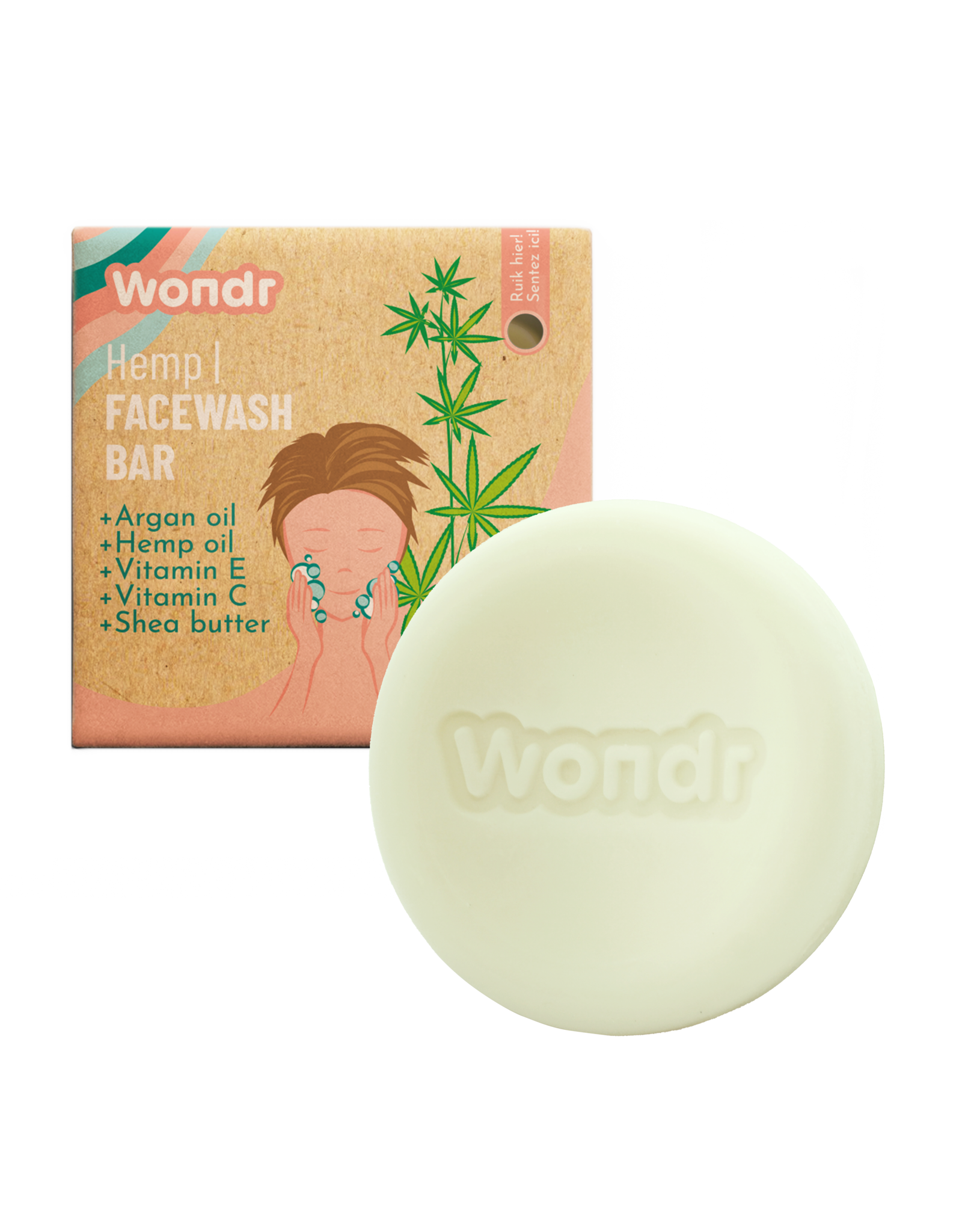 Facewash bar Hemp your day