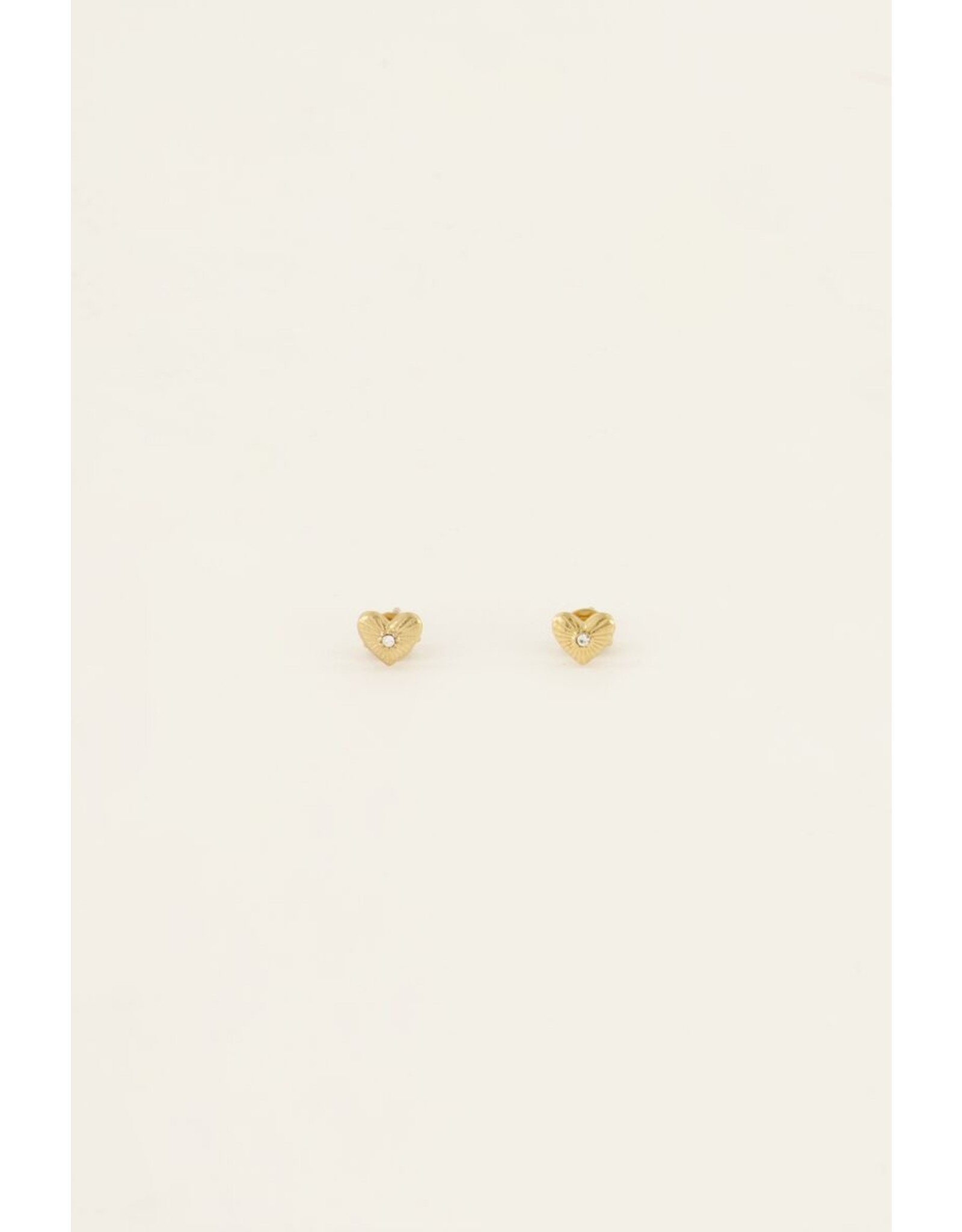 Studs hart goud
