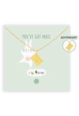 Ketting You've got mail goud