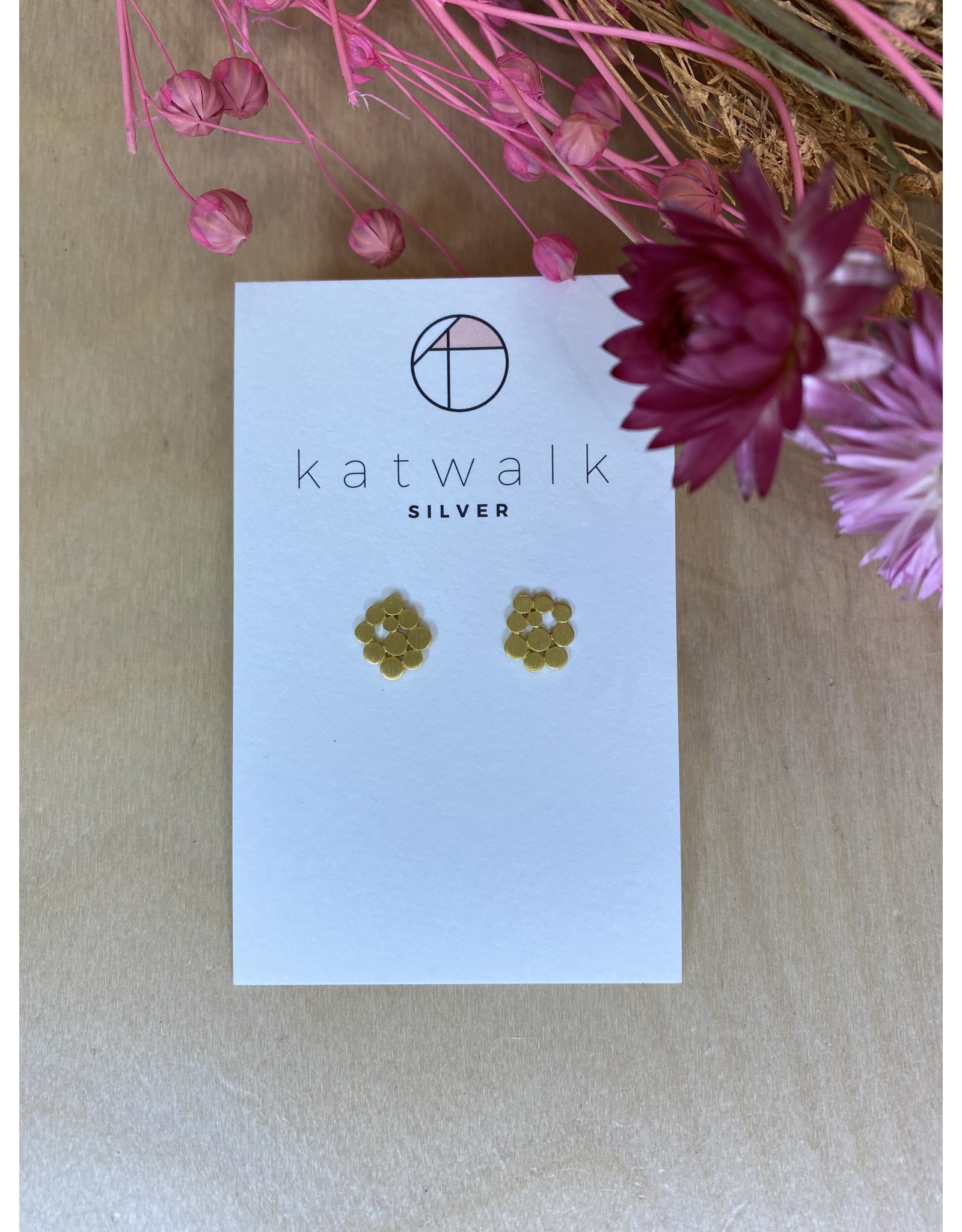 Studs bolletjes goud