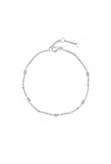 Armband sparkling eyes zilver