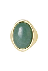 Ring ovaal gemstone