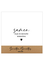 Servetten Samen zijn de mooiste momenten