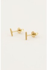 Studs staafje goud