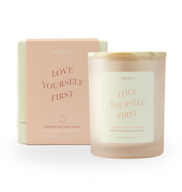 Geurkaars Peony roses