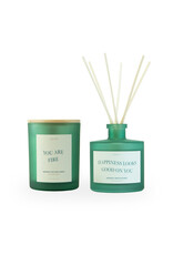 Geschenkdoos geurkaars + geurstokjes Autumn dusk