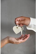 Sleutelhanger creme Liefs