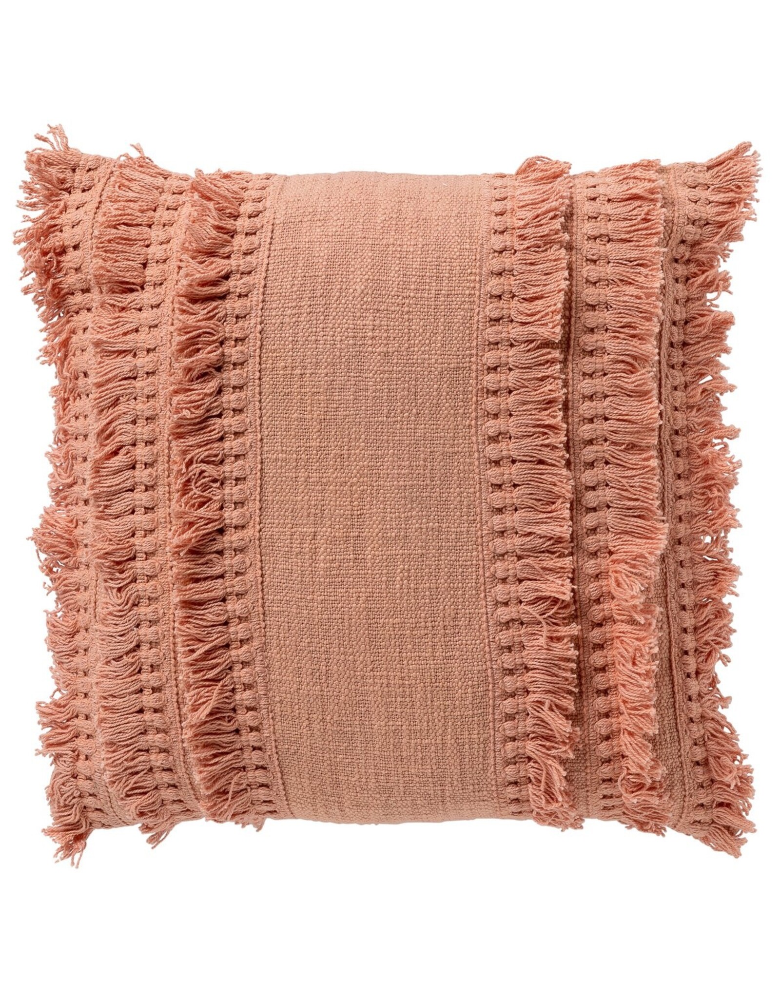 Kussen Fara Dusty pink square