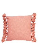 Kussen tassels Dusty pink