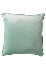 Kussen basic velvet Dusty green