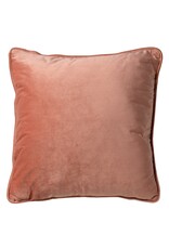 Kussen basic velvet Dusty pink