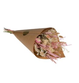 Droogbloemen Medium Blush