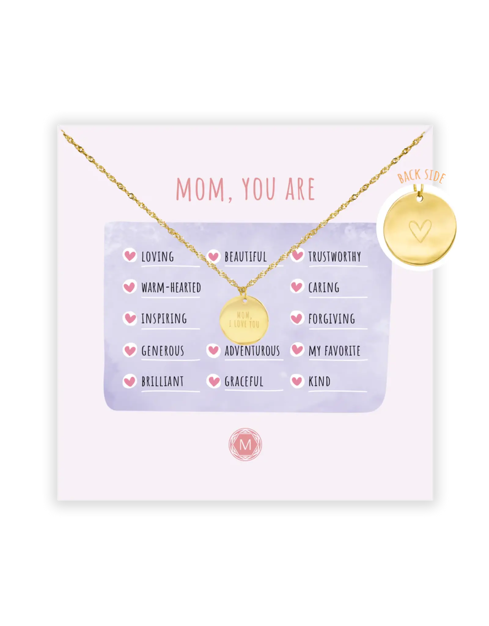 Ketting goud Mom you are