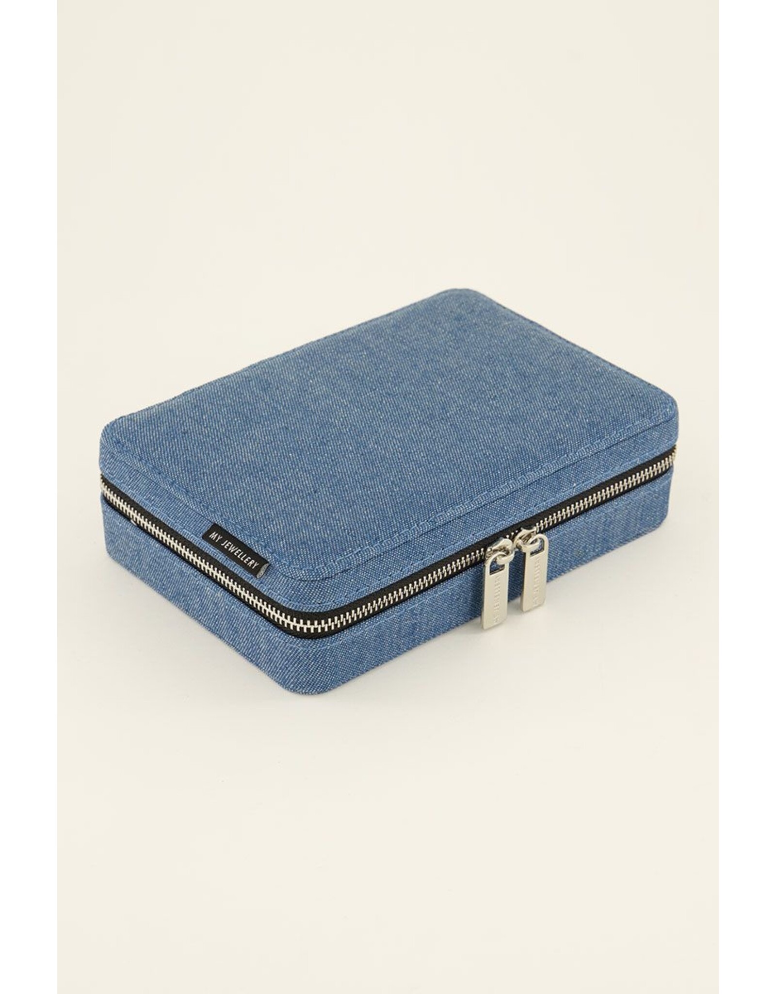 Sieraden etui denim