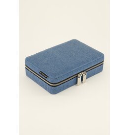 Sieraden etui denim